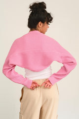 HYFVE Women's Ribbed Knit Bolero Cardigan - Versatile Layering Essential
