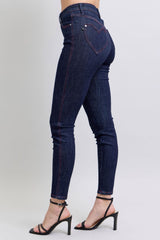 Judy Blue Heart Shaped Back Pockets Skinny Jeans - Flattering & Stylish Fit