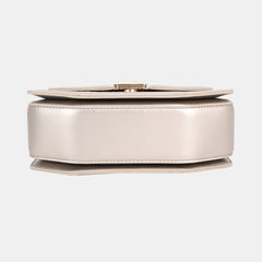 David Jones Stylish Geometric Print Crossbody Bag - Medium, PU Leather