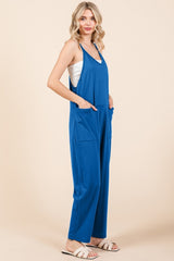 Culture Code Women's Full Size Sleeveless Jumpsuit with Pockets - Versatile and Stylish