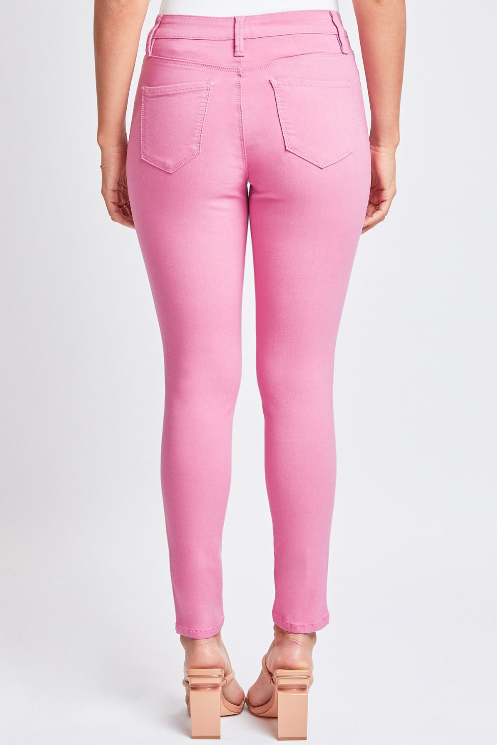 YMI Jeanswear Full Size Hyperstretch Mid-Rise Skinny Pants - Versatile and Comfortable