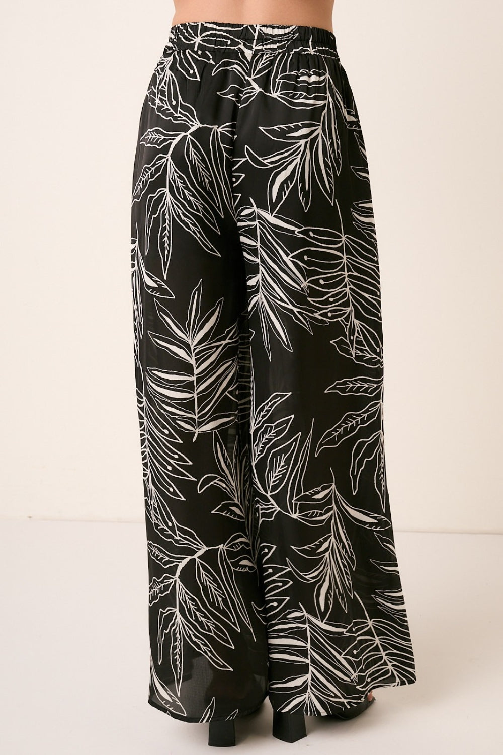 Mittoshop Vibrant Printed Wide Leg Pants - Stylish & Comfy Flowing Fit