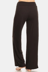 Leggings Depot High Waist Drawstring Wide Leg Pants - Stylish & Comfortable Women's Fit