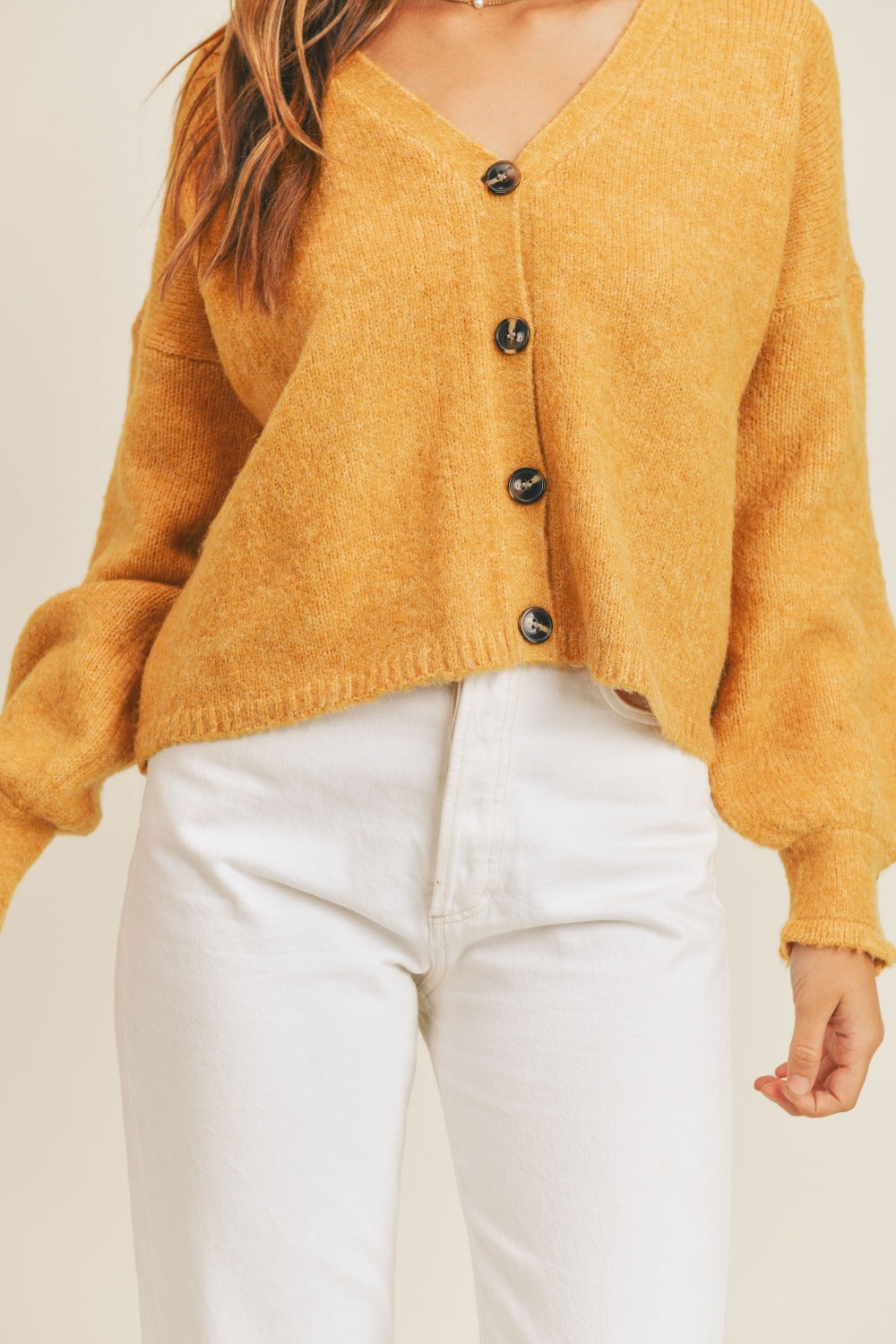 MABLE Women's Long Sleeve Button Down Knit Cardigan Sweater