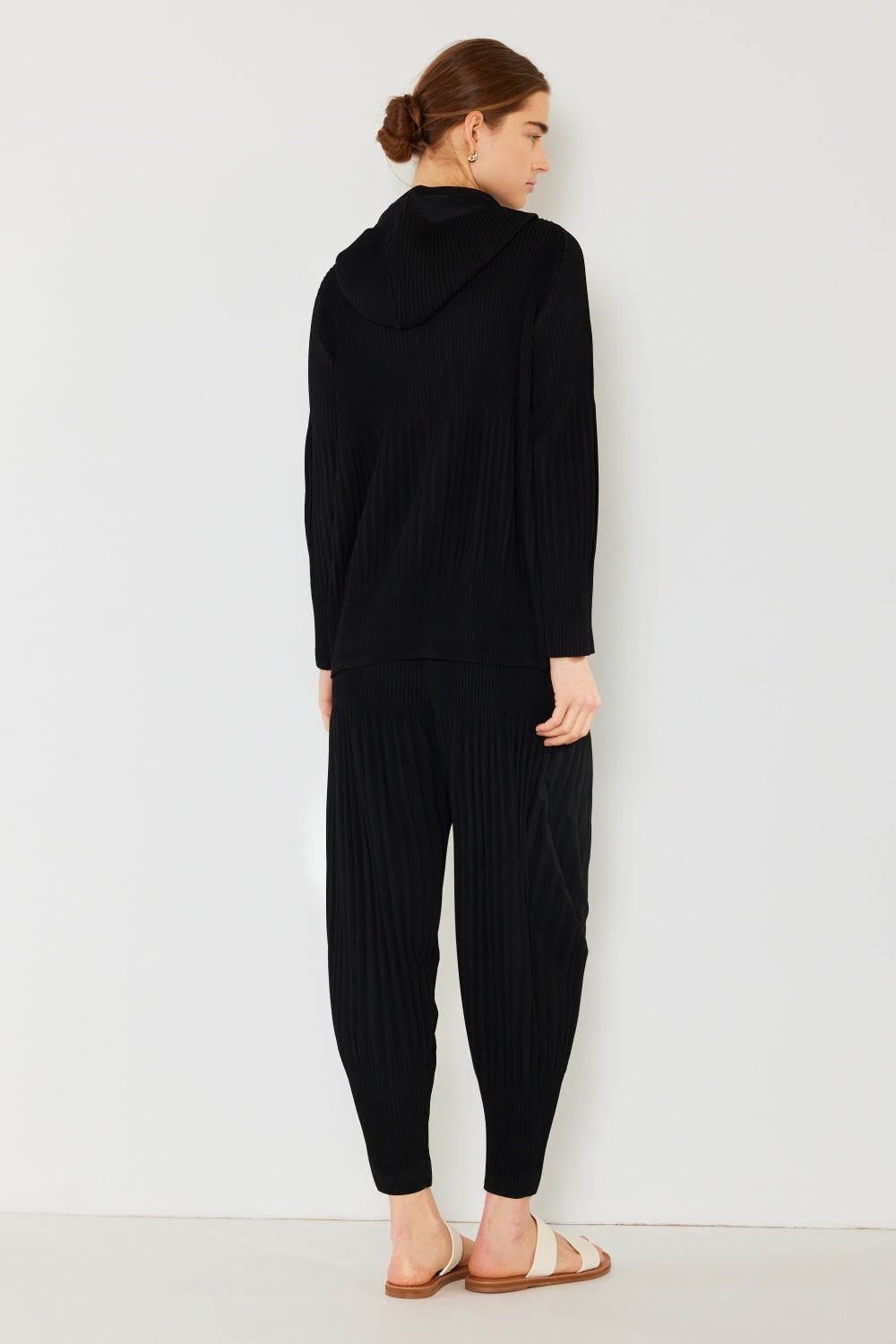 Unisex Aladdin Plisse Pleated Pants - Bohemian Style by Marina West Swim