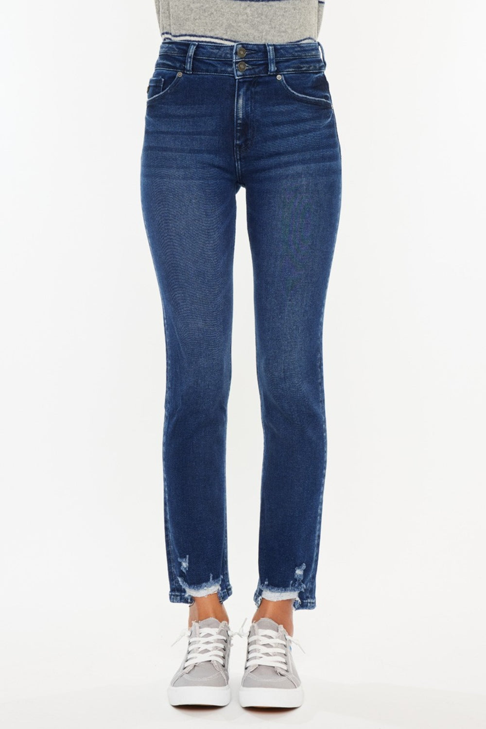 Kancan High Rise Slim Straight Jeans - Premium Comfort & Style for Every Occasion