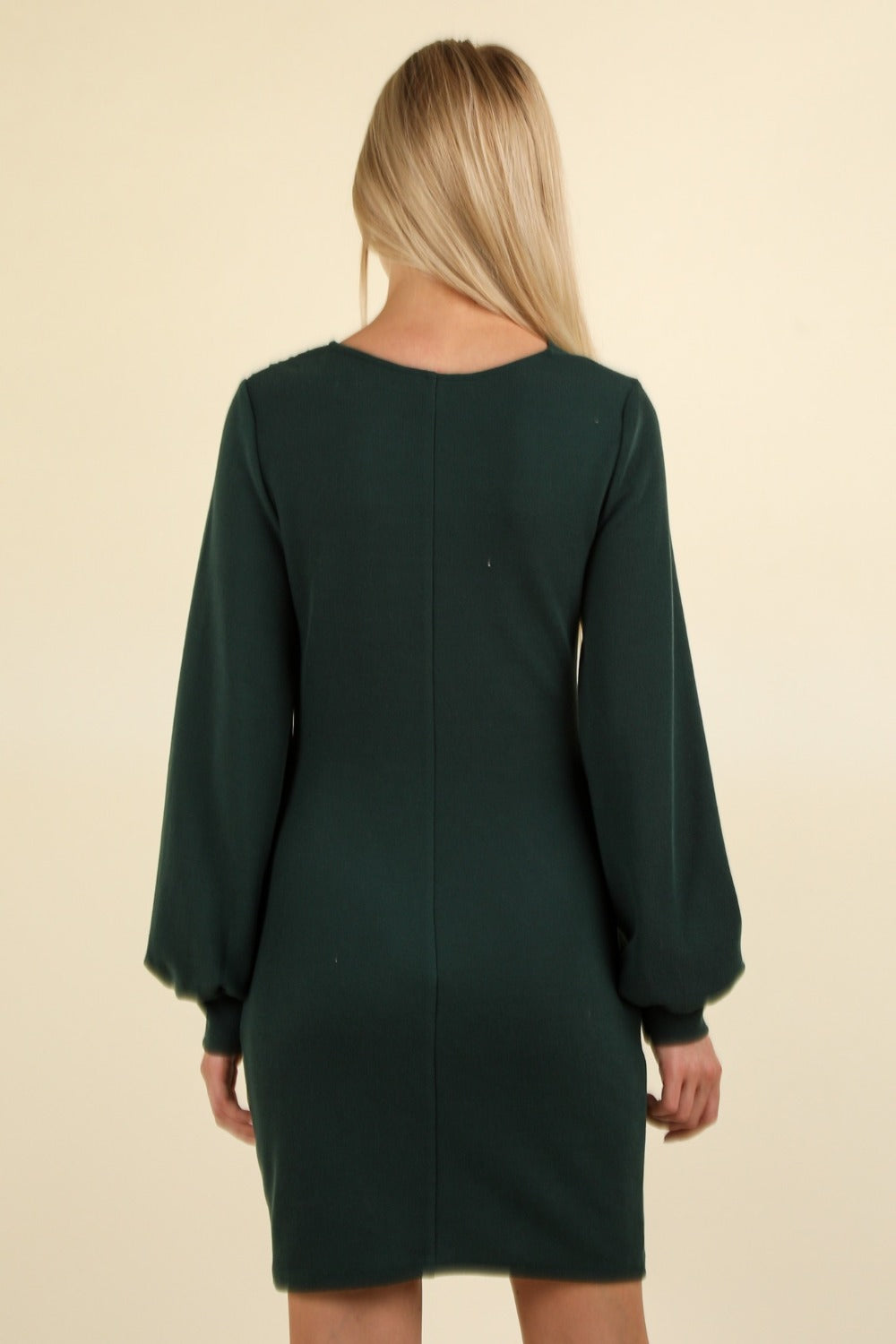 VERY J Ruched Bodycon Mini Dress - Elegant & Comfortable Evening Attire