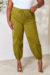Culture Code Drawstring Sweatpants with Cargo Pockets - Trendy & Comfortable Fit