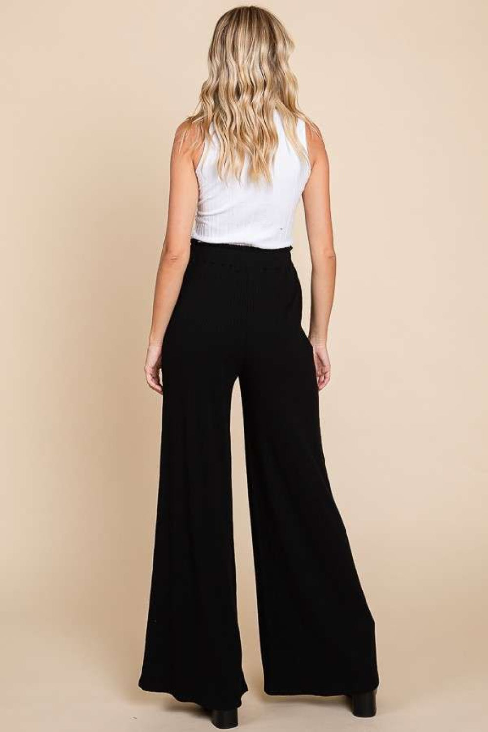 Culture Code High Waist Wide Leg Pants - Versatile & Flattering Fit
