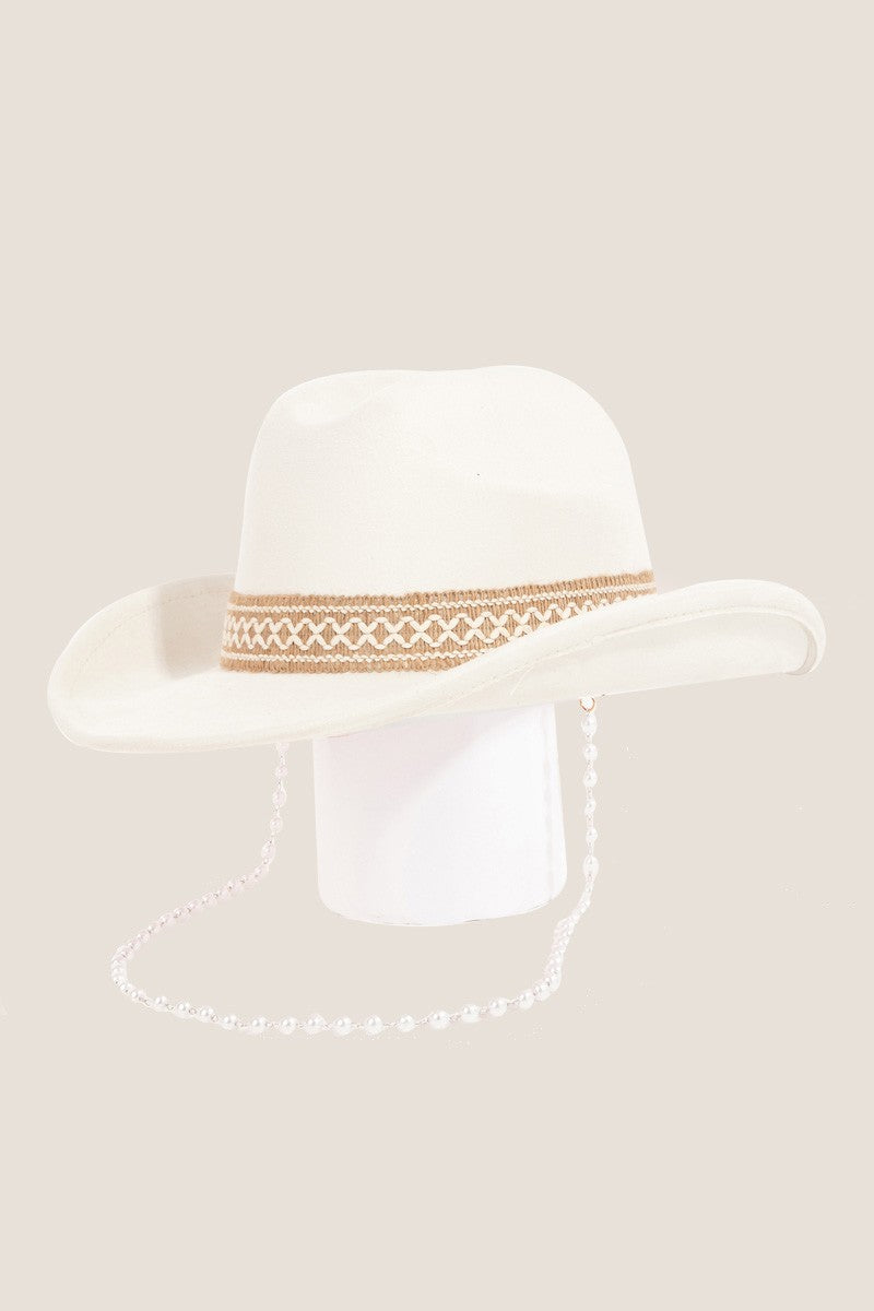 Fame Ornate Band Cowboy Hat - Stylish Western Headwear