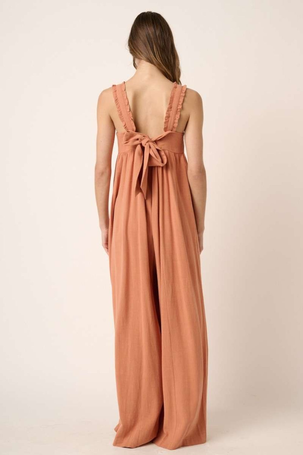 Mittoshop Sleeveless Wide Leg Jumpsuit - Chic, Versatile One-Piece for Any Occasion
