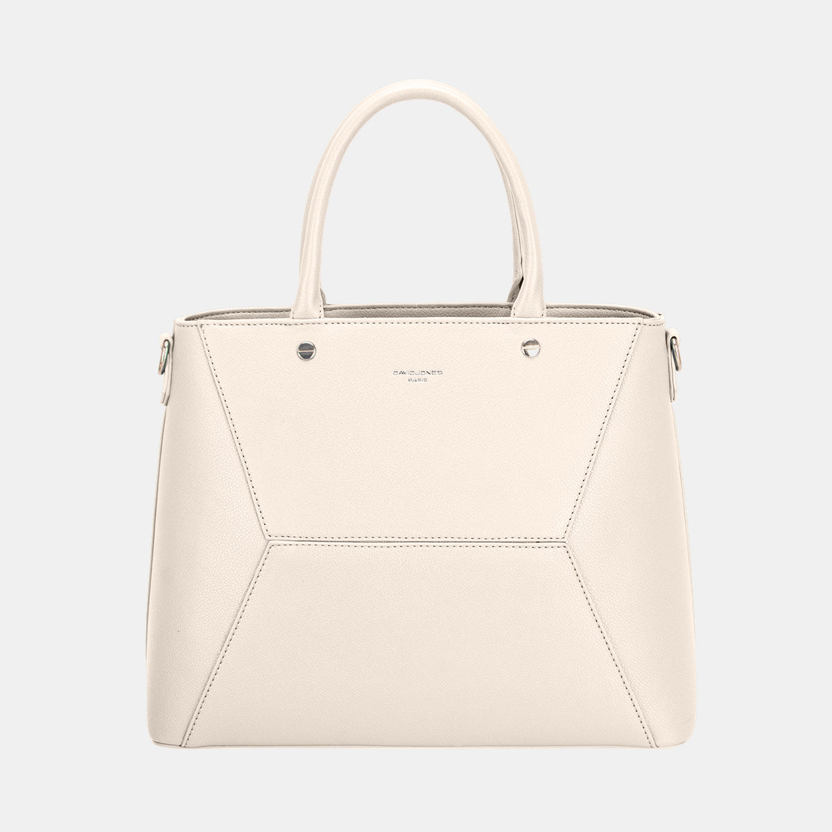 David Jones Stylish PU Leather Handbag - Medium, Versatile & Chic