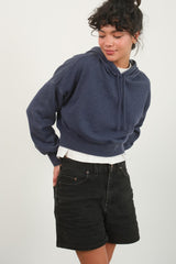 HYFVE Women's Drop Shoulder Cropped Hoodie - Stylish & Comfortable Casual Wear