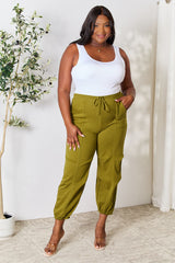 Culture Code Drawstring Sweatpants with Cargo Pockets - Trendy & Comfortable Fit