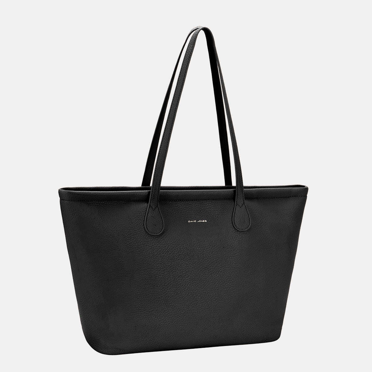 David Jones High-Quality PU Leather Tote Bag - Versatile & Stylish