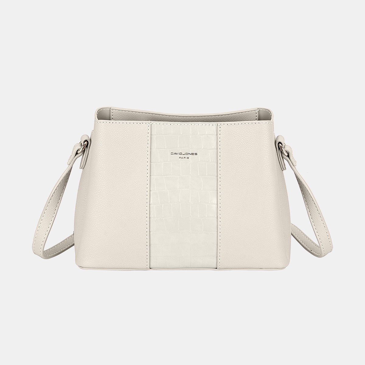 David Jones Medium PU Leather Crossbody Bag - Stylish & Versatile