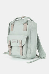 Himawari Contrast Water and Scratch-Resistant Nylon Backpack Bag