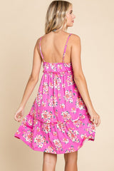 Culture Code Floral Ruffled Cami Dress - Elegant and Versatile Summer Fashion